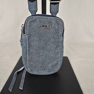 Aimee Kestenberg Cell Phone Crossbody Bag Blue Denim